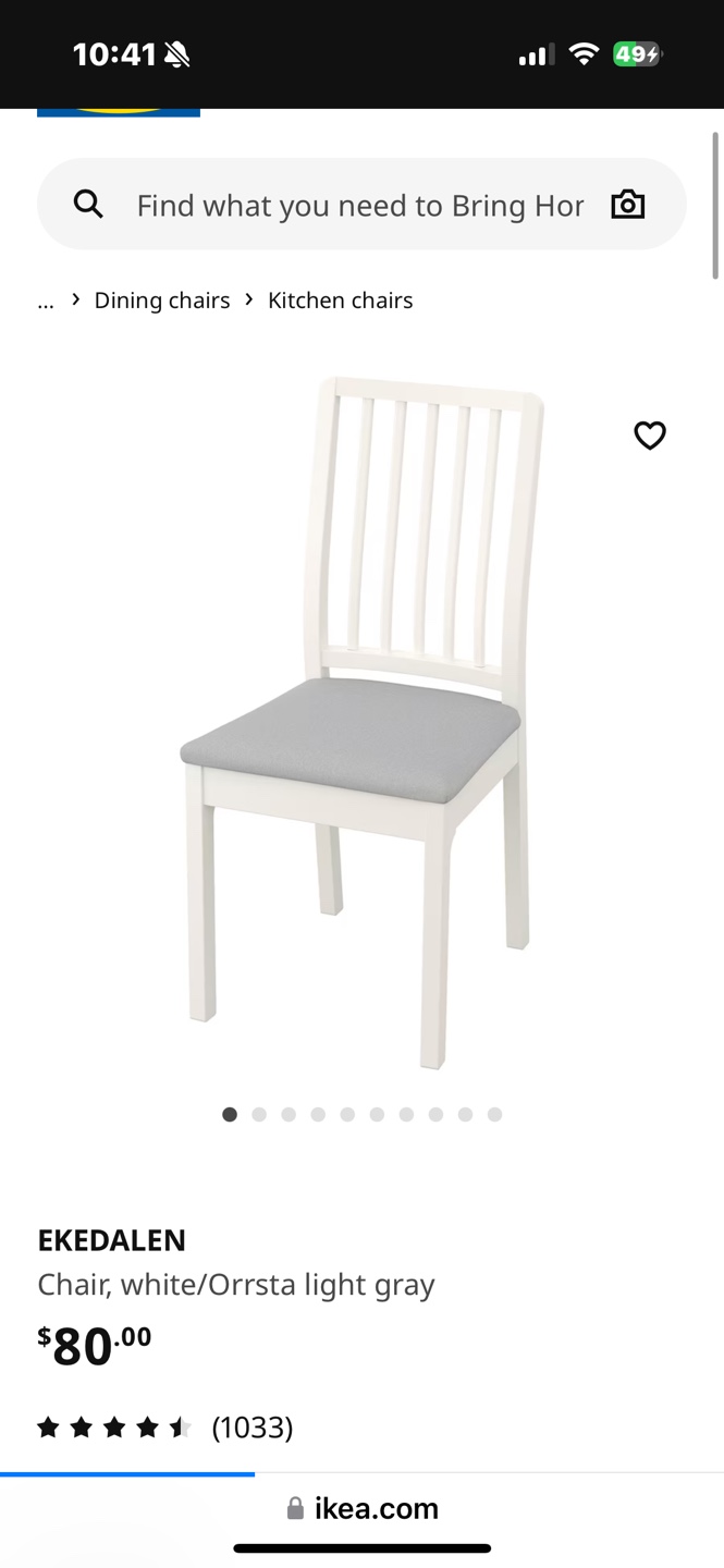 Can deliver—Ikea extendable table and 4 chairs—Retail: $582. - photo 4