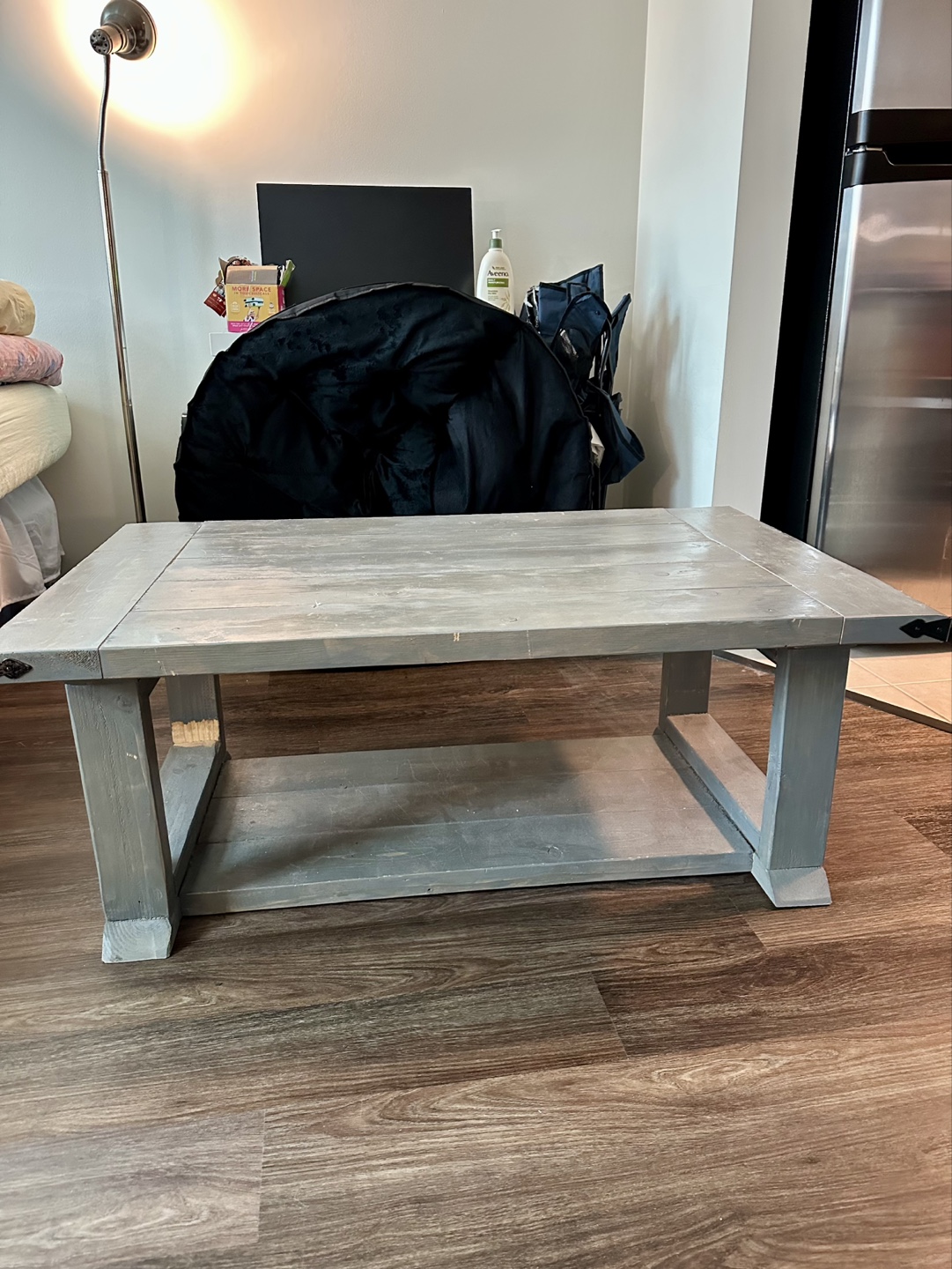 Gray Farmhouse Style Coffee Table - photo 2
