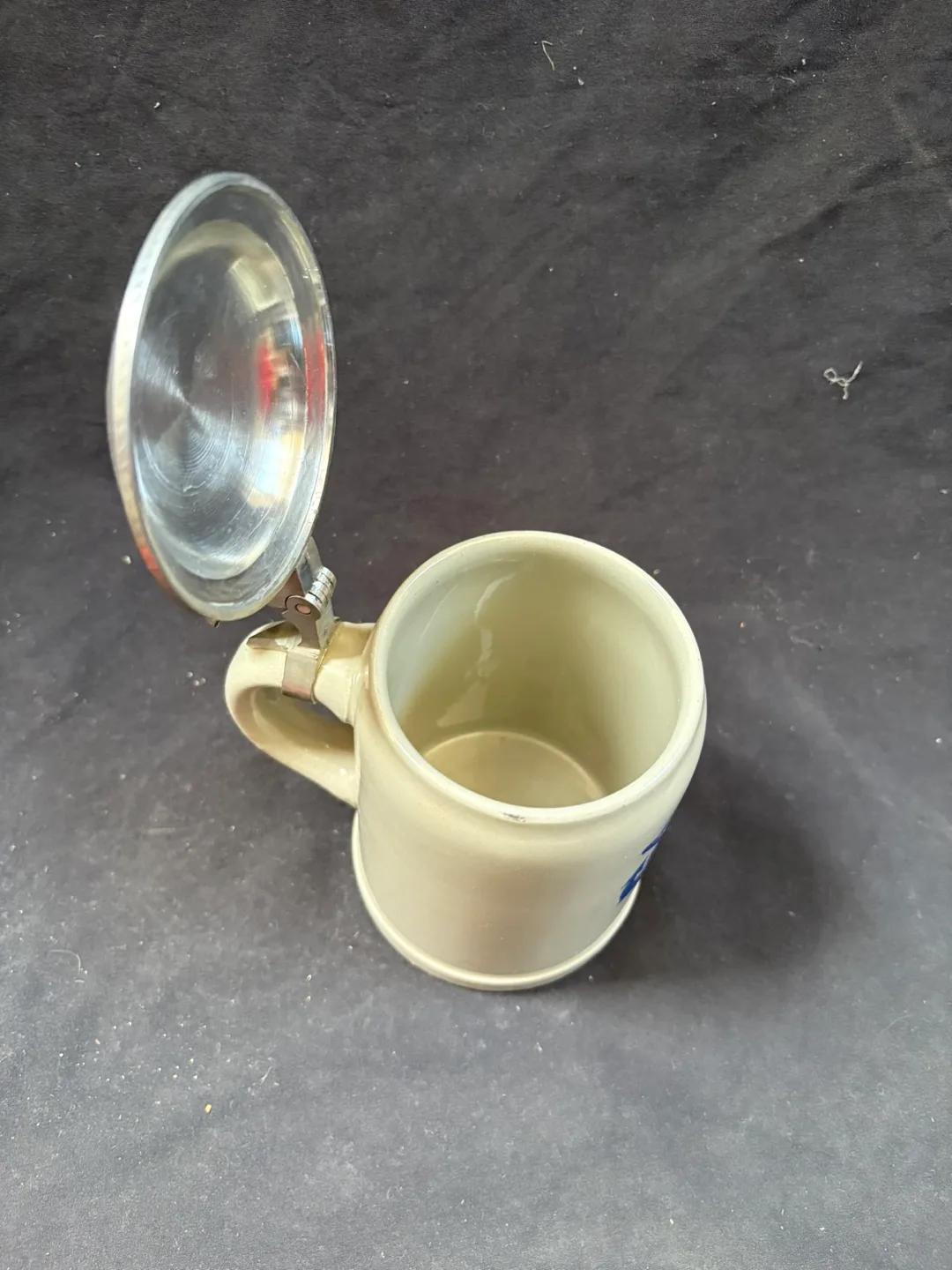 Vintage German Beer Stein with Anchor Design image indicator(5)