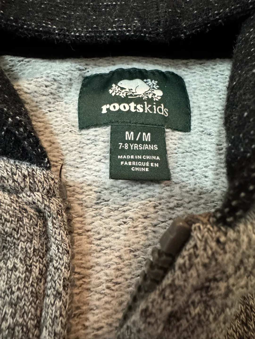 Roots Kids Zip-Up Hoodie - Size M (7-8 years) image indicator(2)