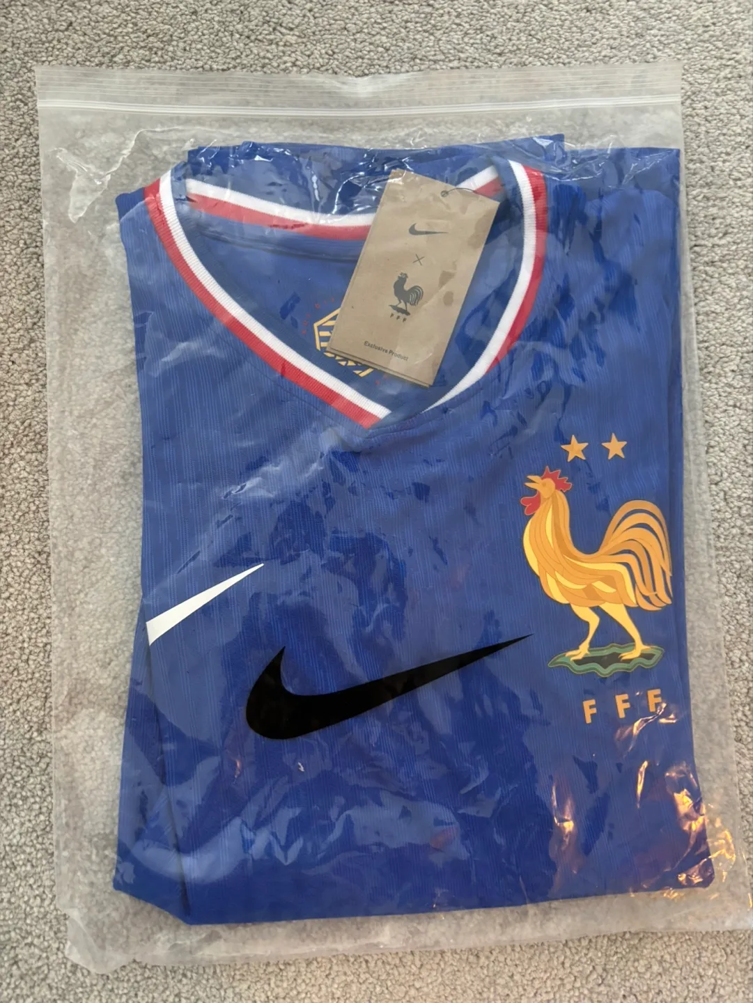 BNWT M France 24/25 Player Version Jersey image indicator(4)