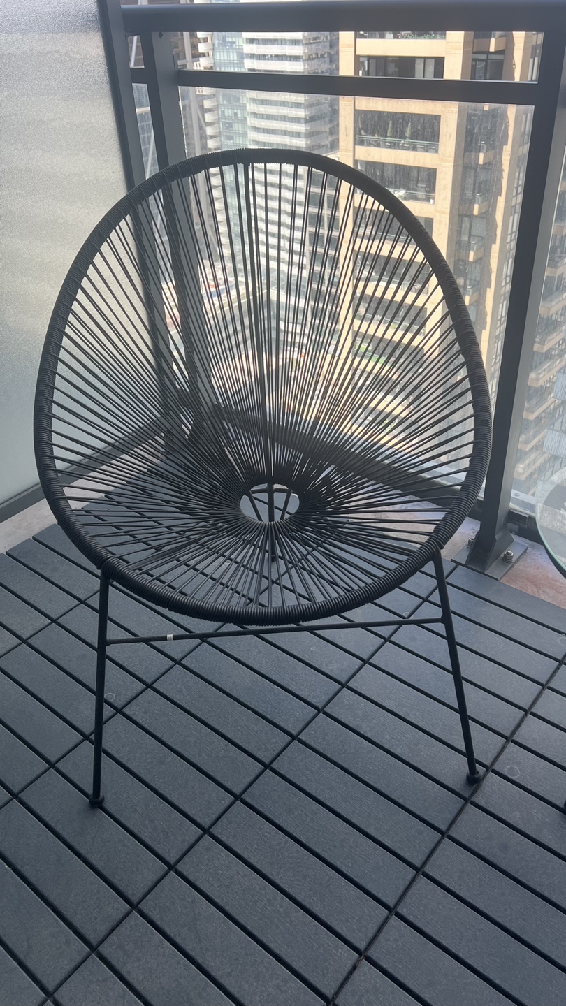 Outdoor Patio Set - 2 Chairs & Side Table - photo 2