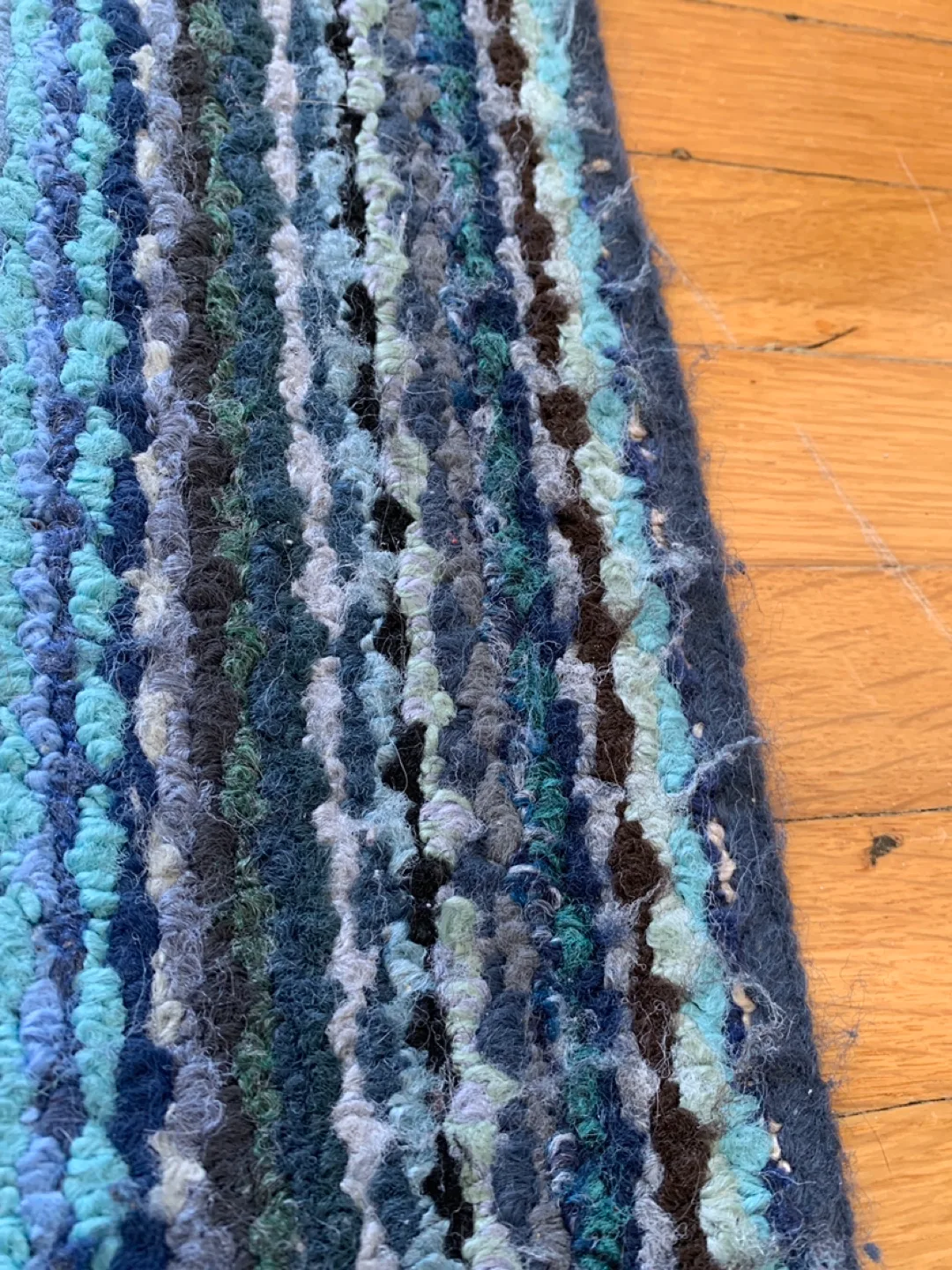 Striped Braided Runner Rug image indicator(5)