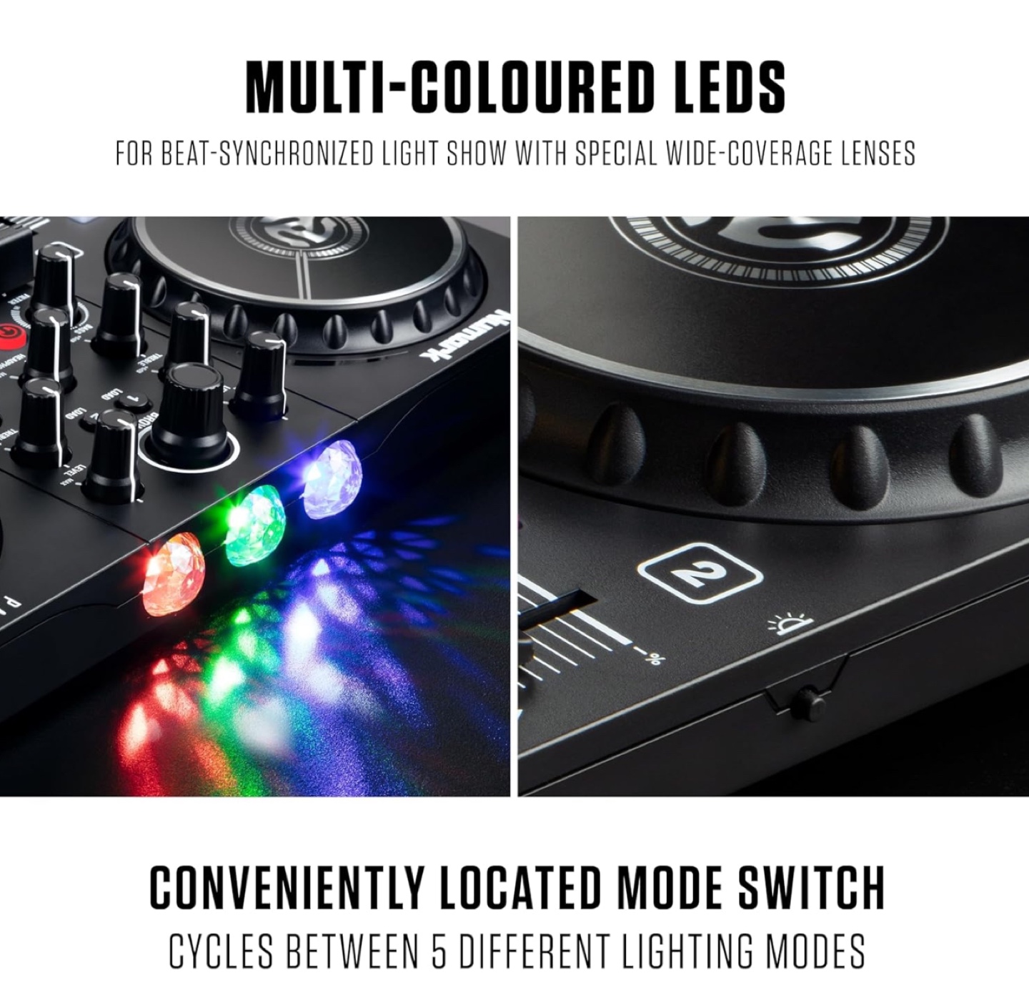 Party Mix DJ Controller with Party Lights - photo 5