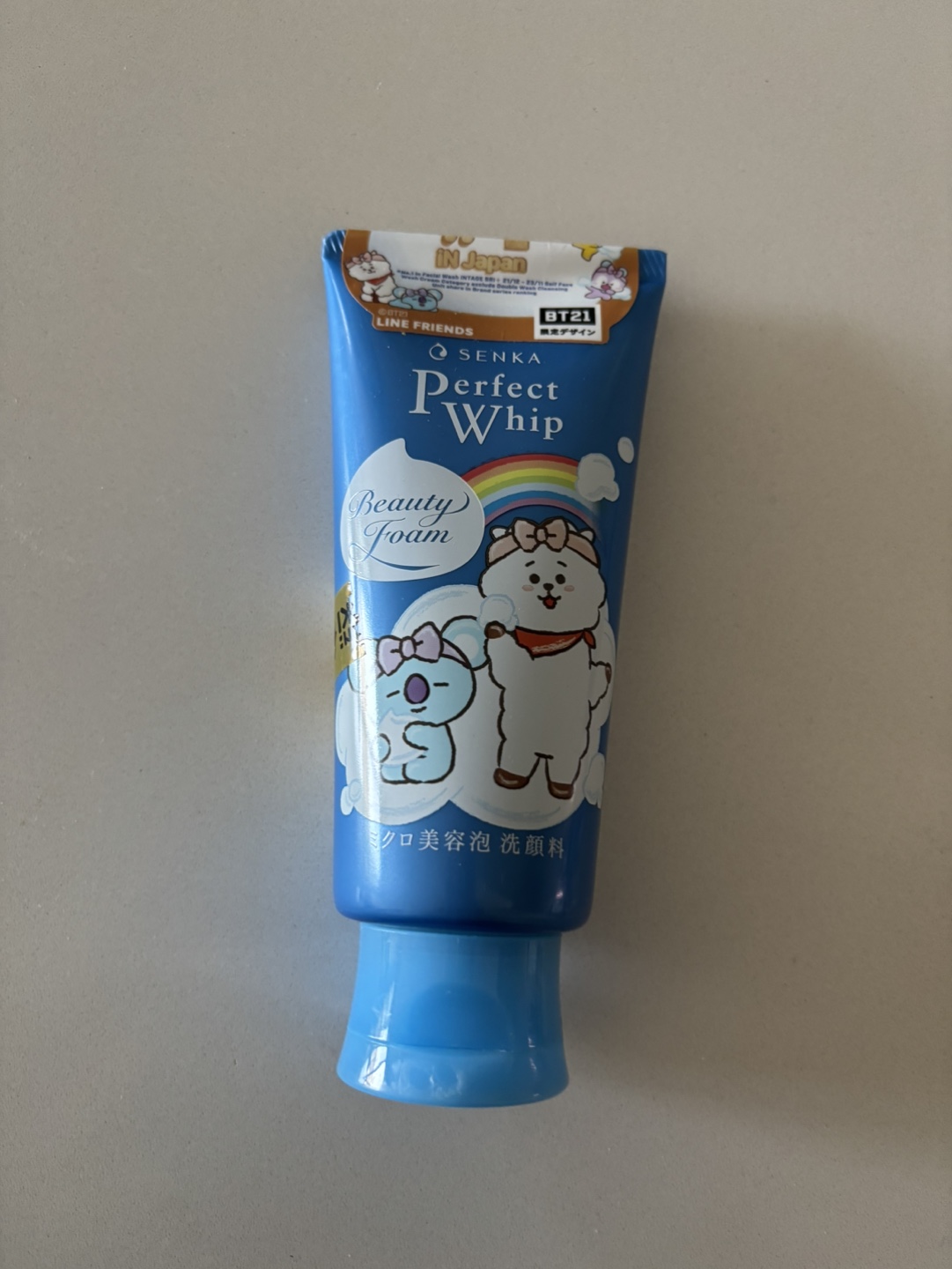 BT21Senka Perfect Whip Beauty Foam