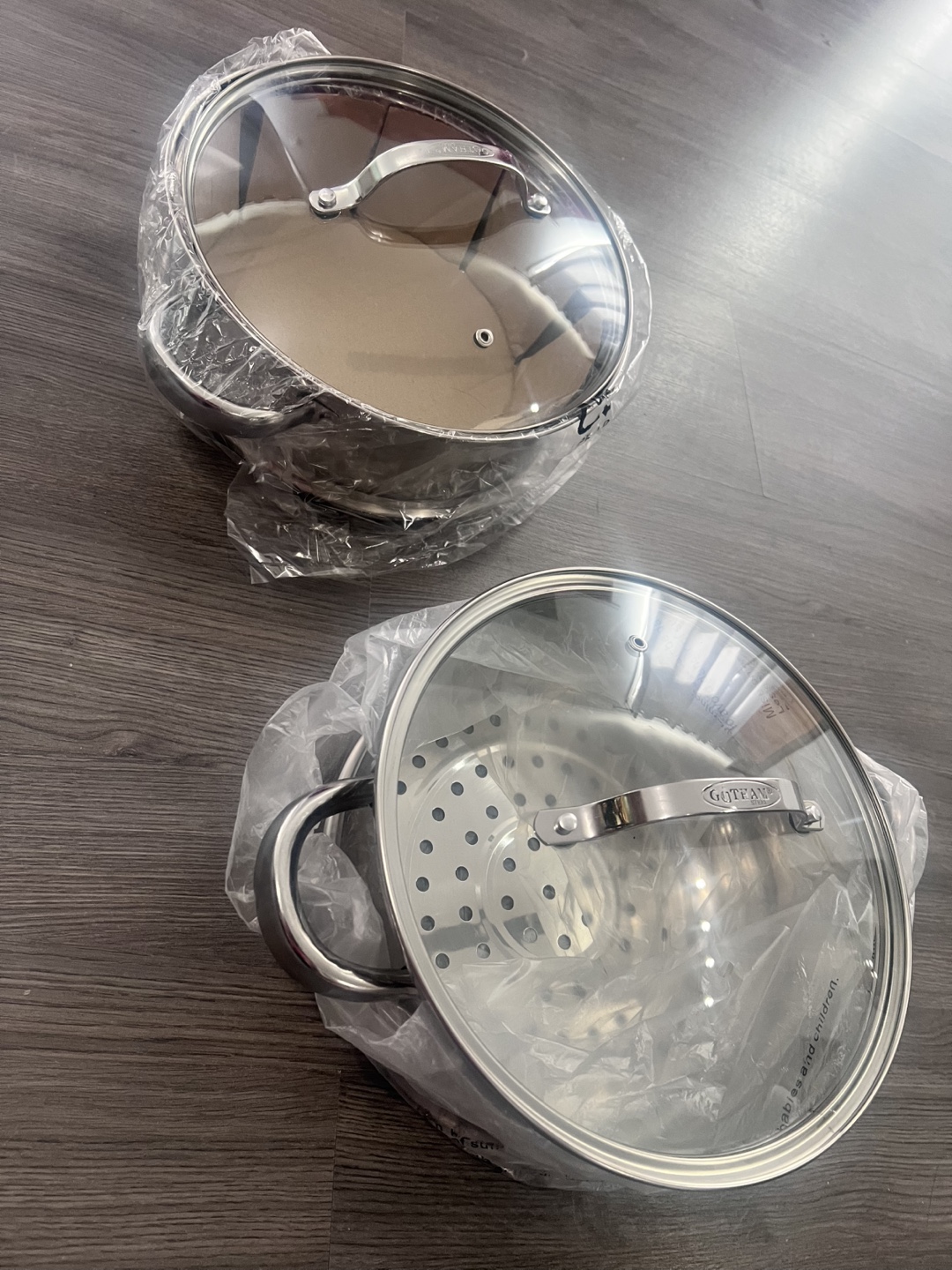 Gotham Stainless Steel Steamer x2