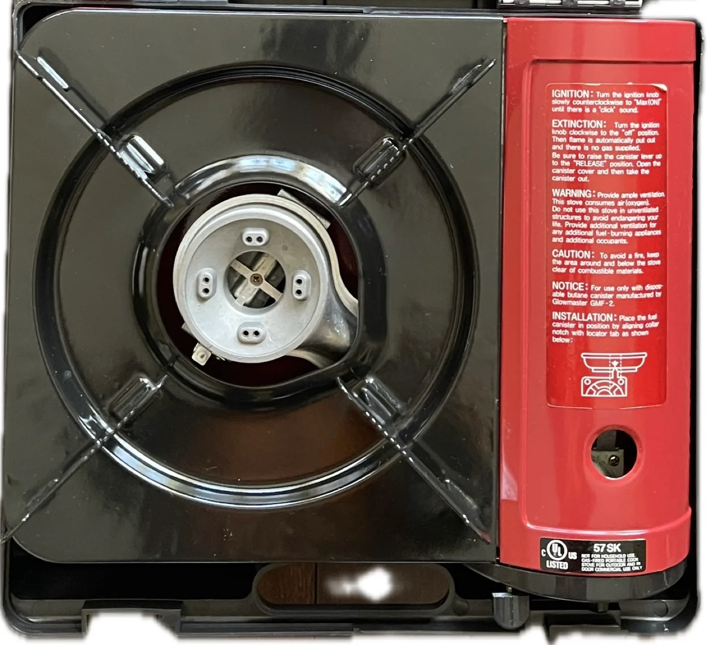 Thunder Range Portable Butane Gas Cooker - Model C1-153 image indicator(2)