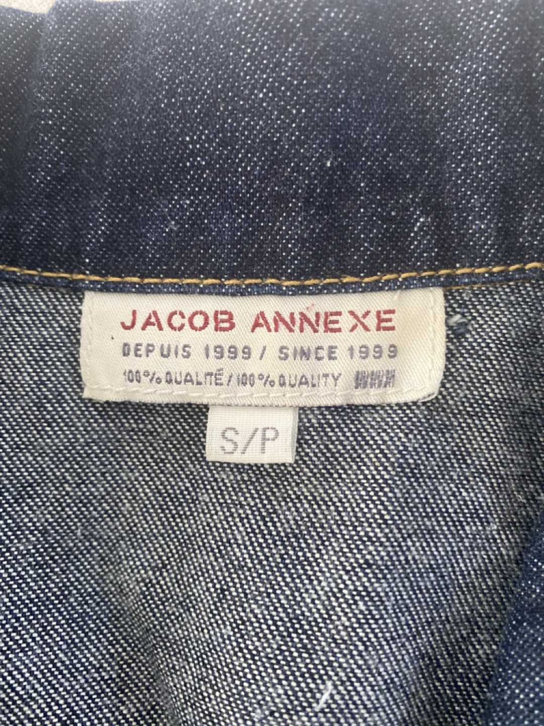 Jacob Annexe Denim Jacket - Size Small 💚 - photo 2