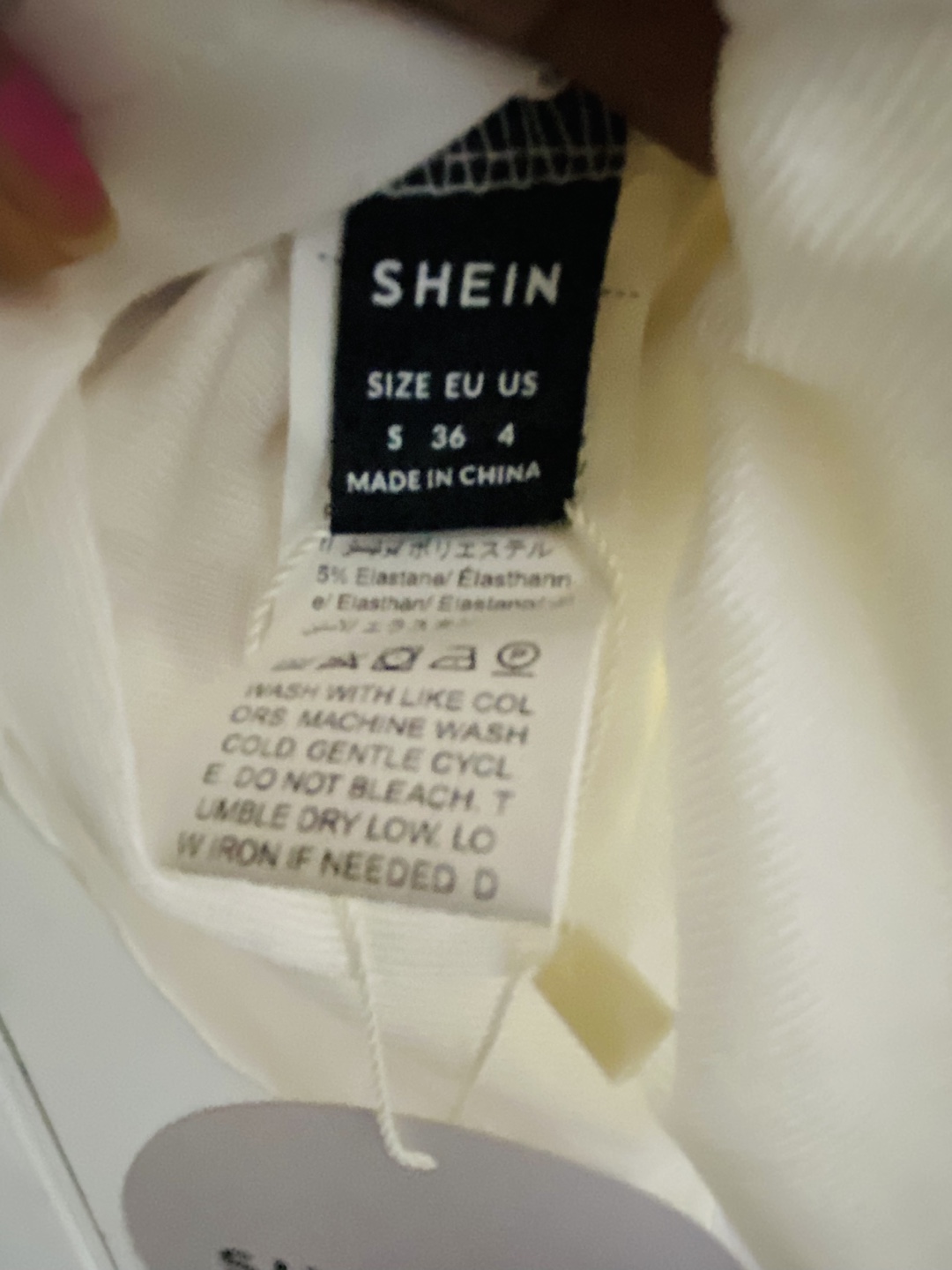 SHEIN White Eyelet Summer Dress Size Small - photo 5