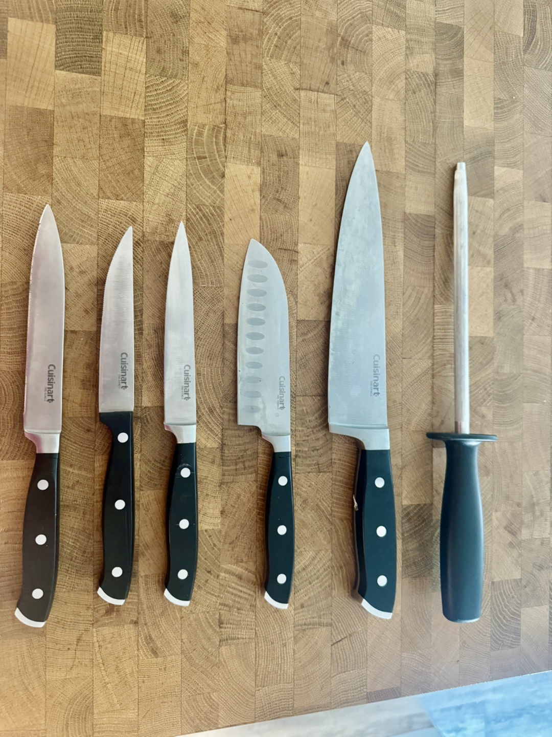 Cuisinart Knife Set with Sharpening Steel