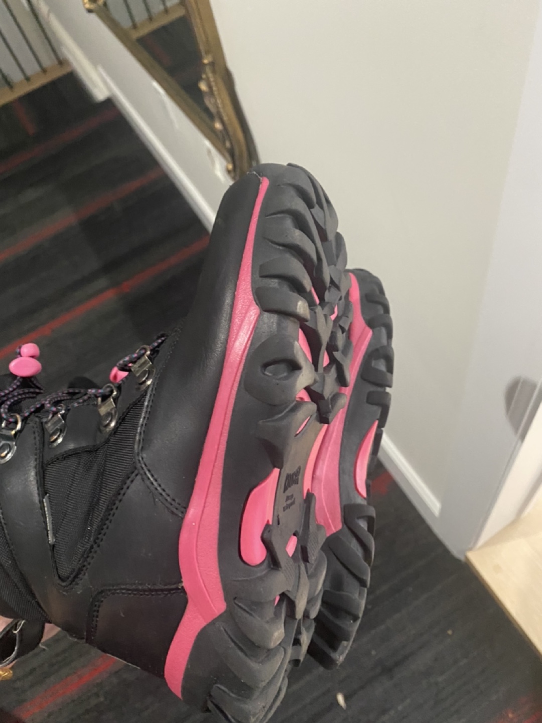 US 1 Cougar Black Pink Winter Boots - photo 4