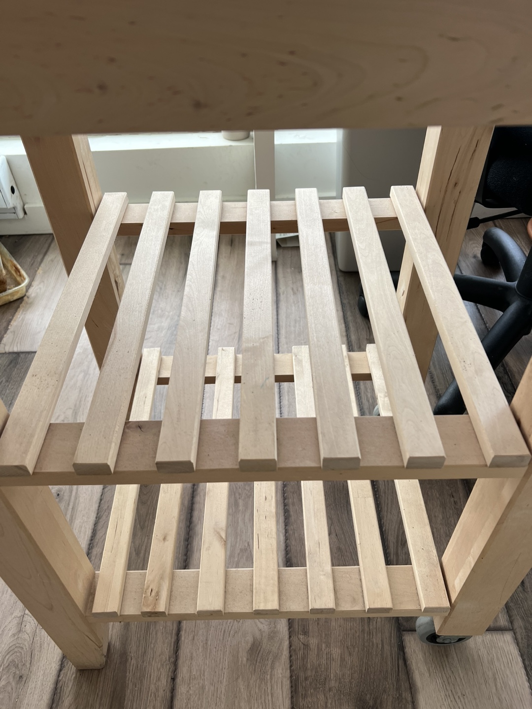 IKEA Wooden Kitchen Cart BEKVAM - photo 3
