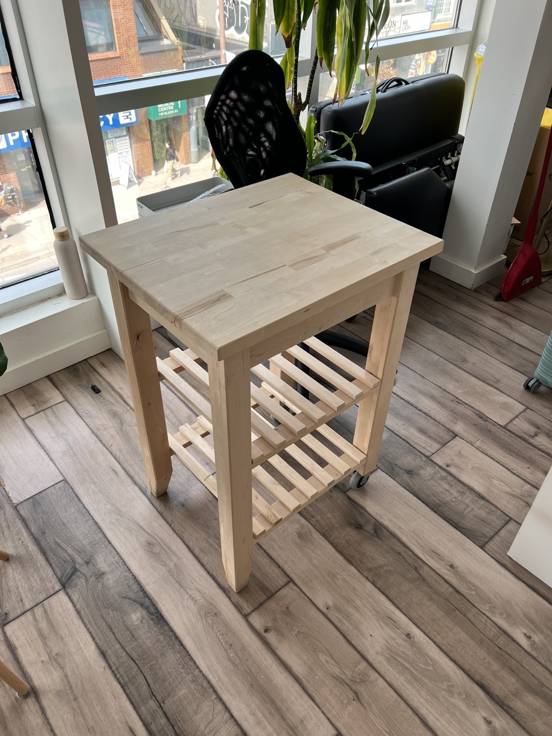 IKEA Wooden Kitchen Cart BEKVAM