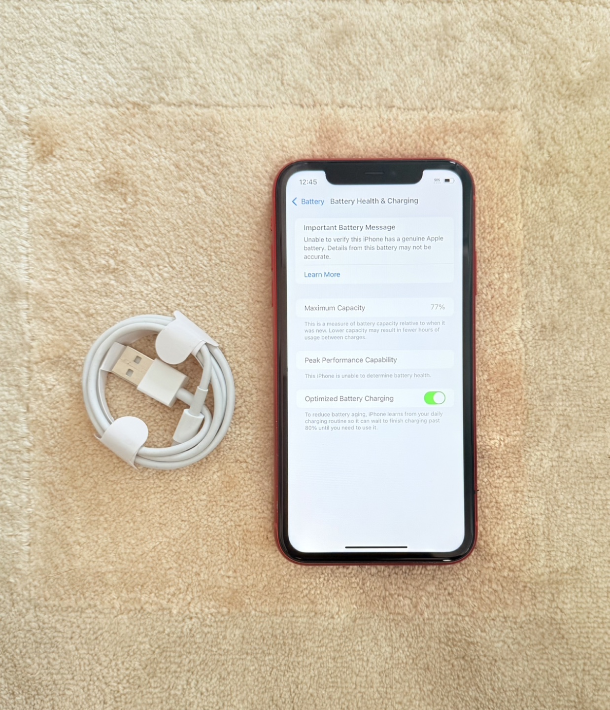 iPhone 11 Red - 128GB - photo 3
