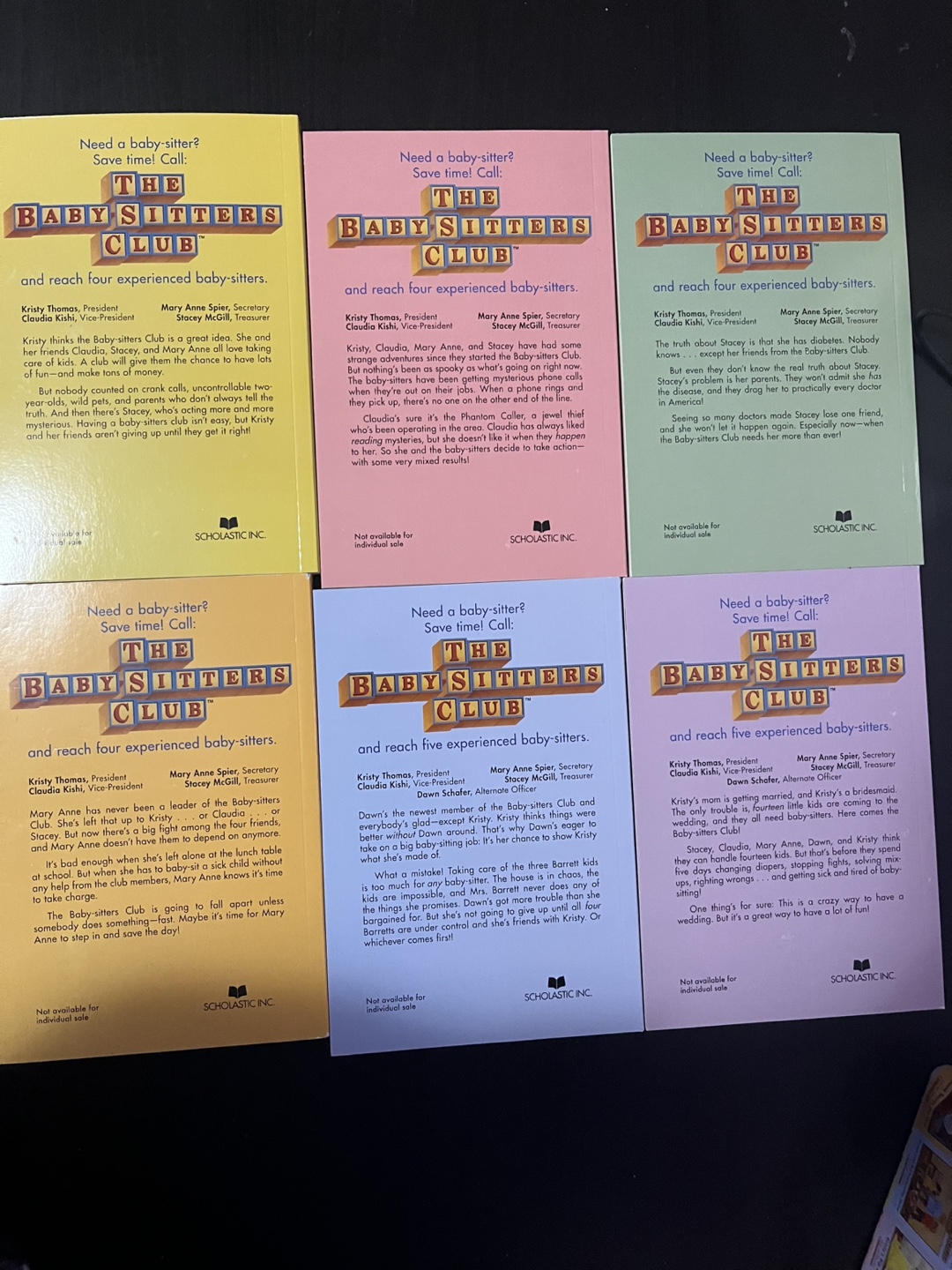 The Baby-Sitters Club Book Collection - 6 Books in Tin - photo 3