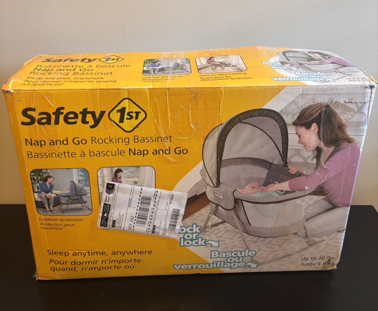 Safety 1st Nap and Go Rocking Bassinet - photo 3