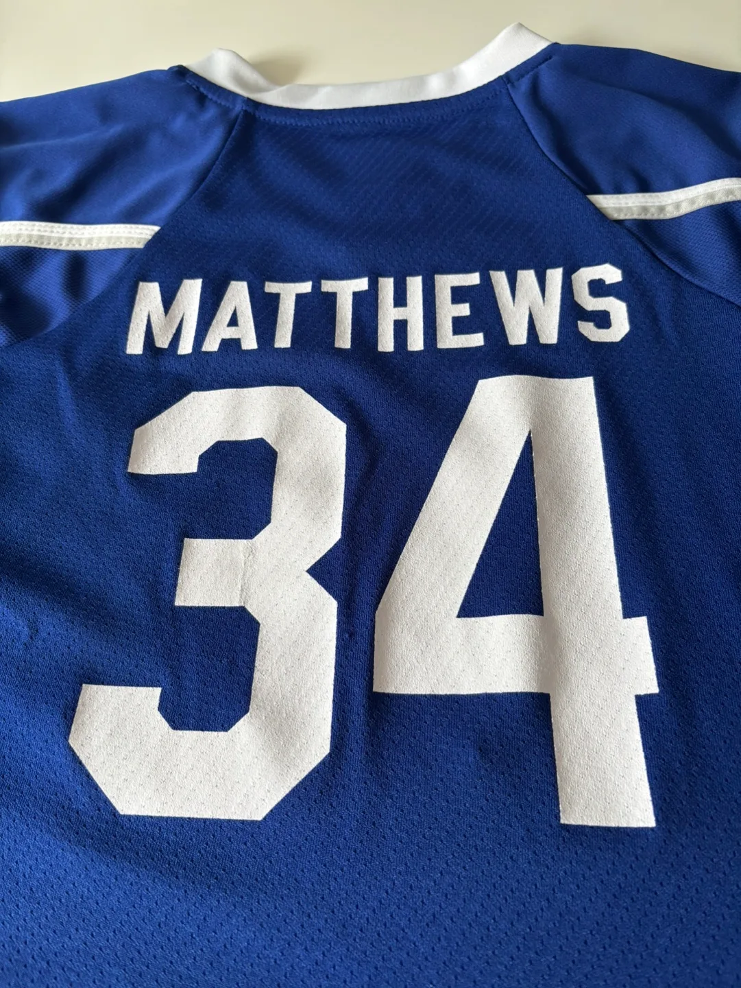 Leafs #34 Matthews Youth Jersey- Size L/XL image indicator(10)