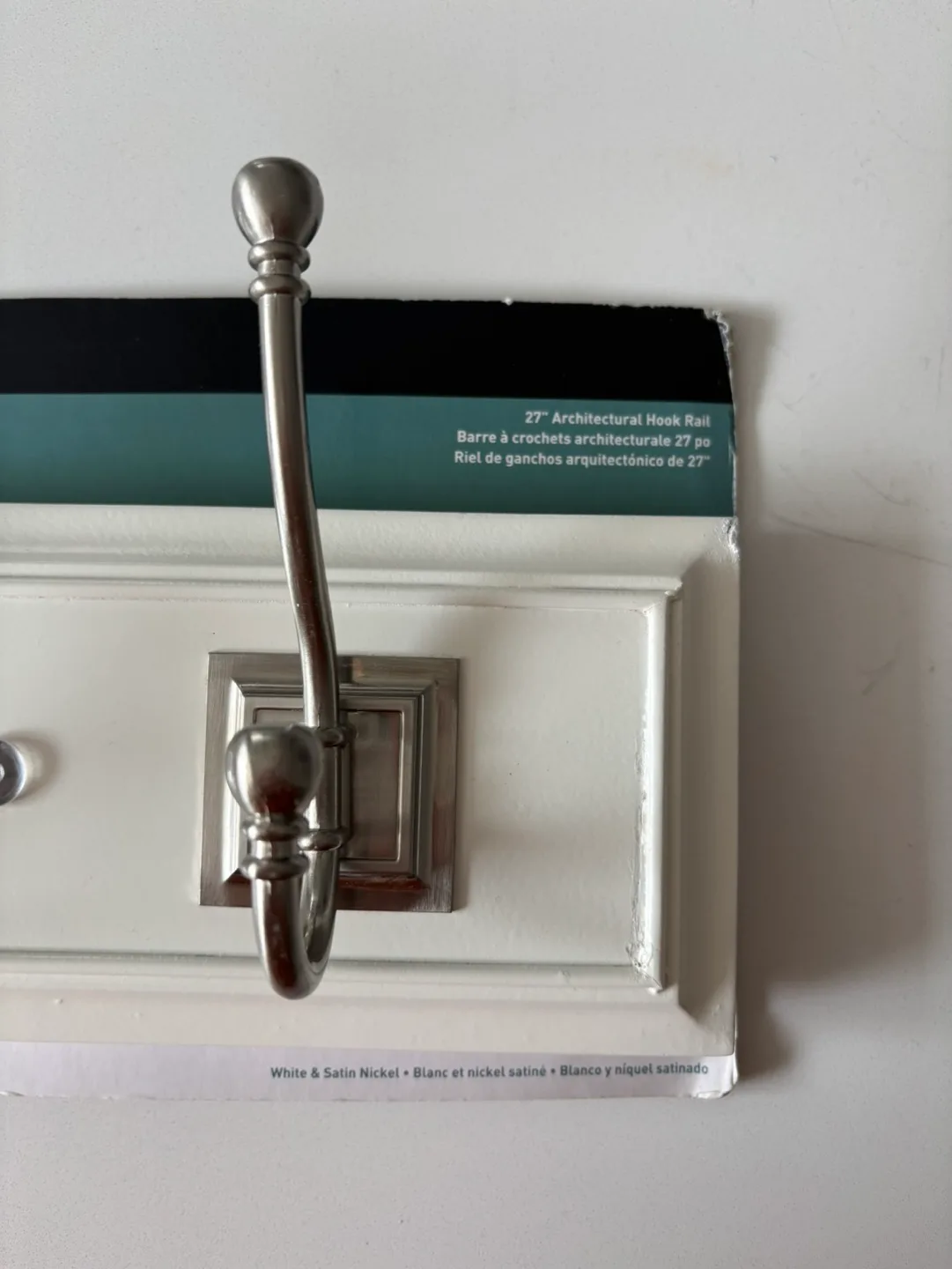 NEW-wall mount coat rack 27” image indicator(5)