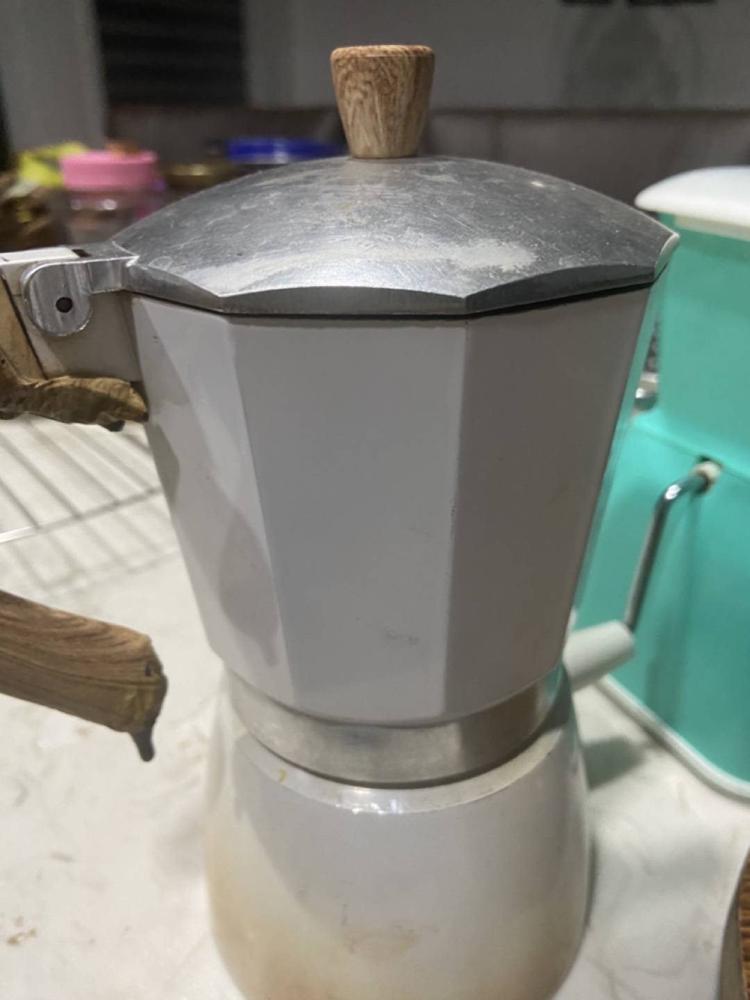 Vintage Stovetop Espresso Maker - photo 4