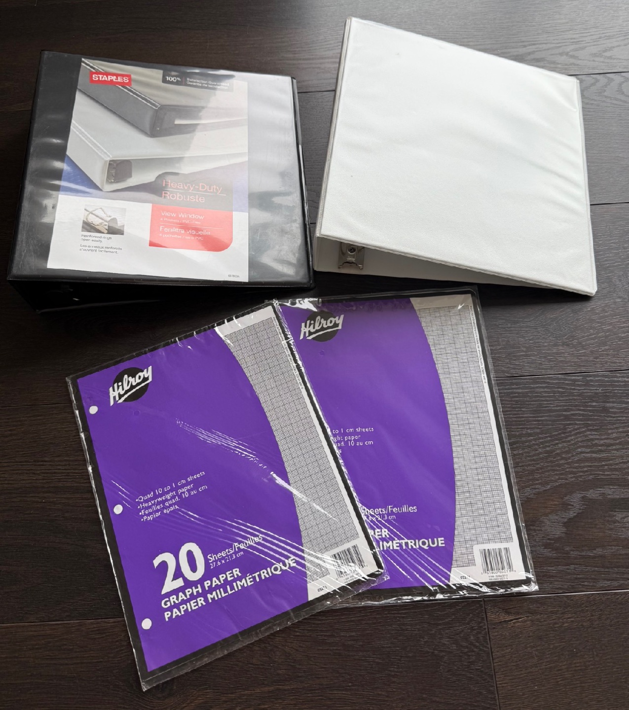 Binders, Hilroy Graph Paper