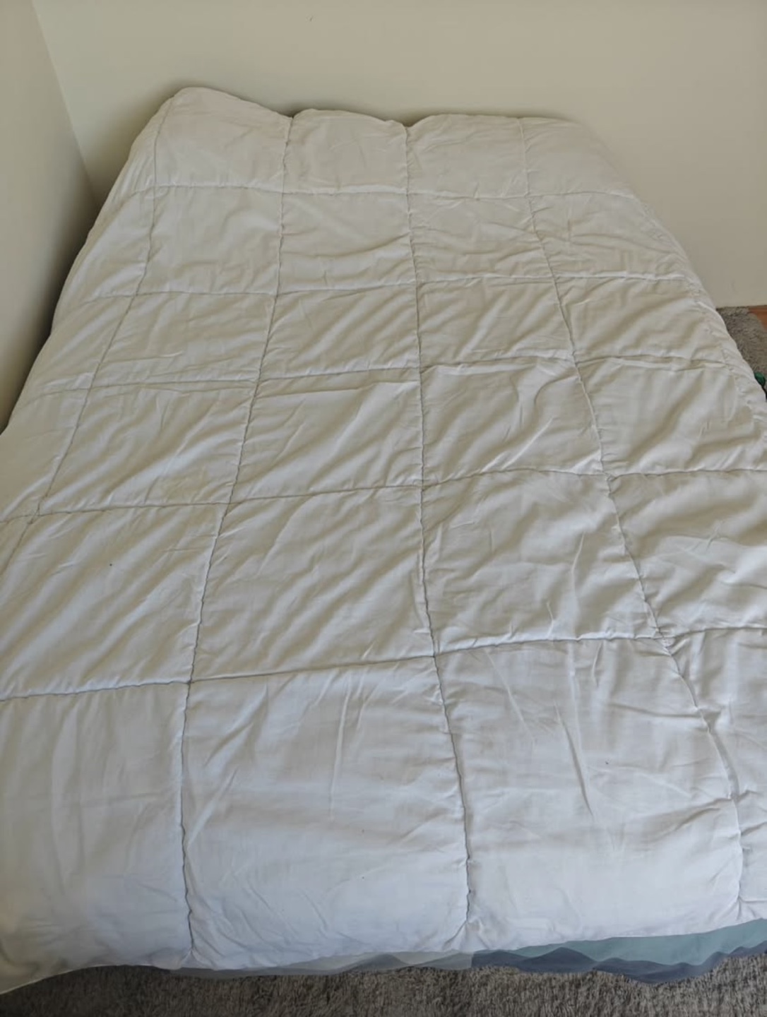 White Comforter and Pillows - photo 2