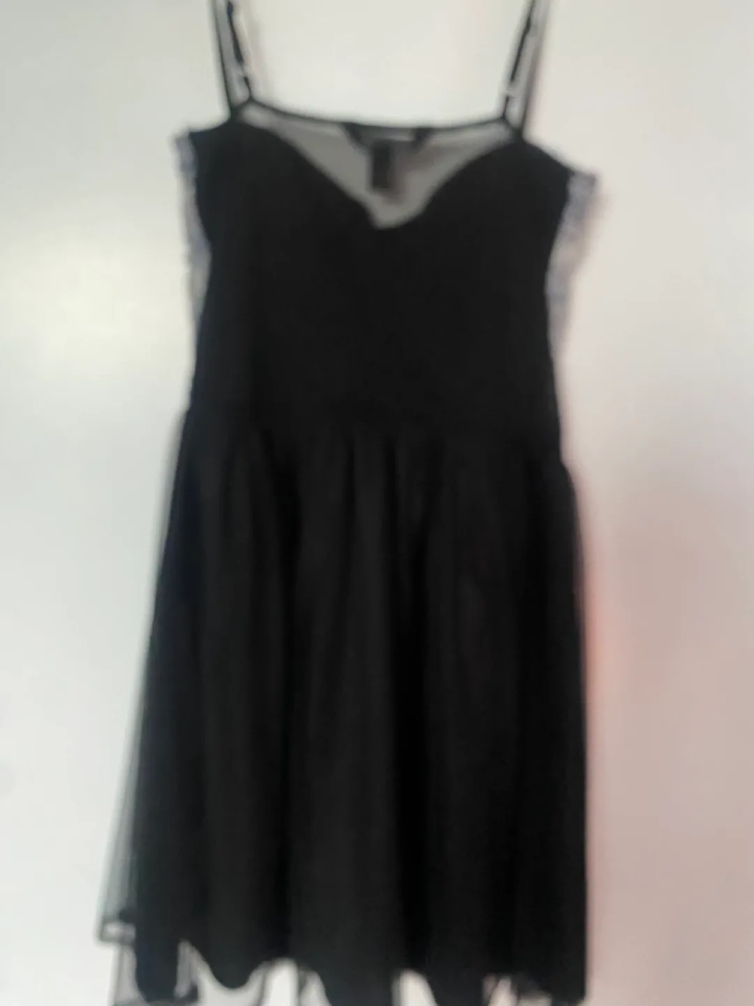 Beaded & Tulle Mini Dress - Size Small image indicator(4)