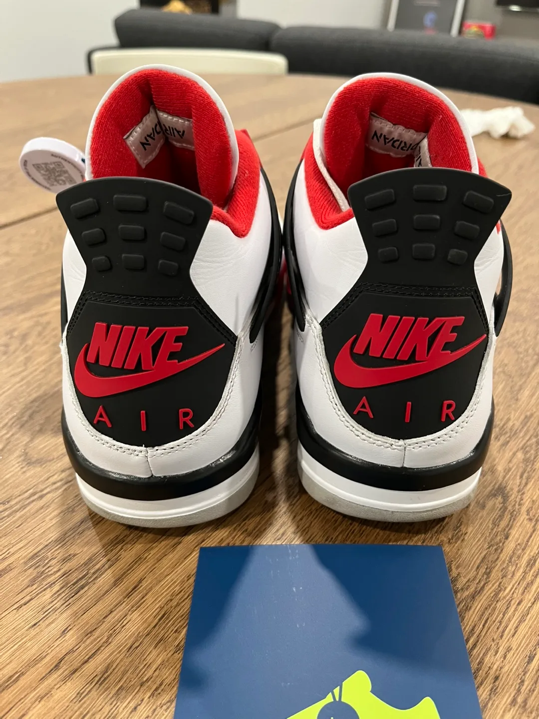 Jordam 4 Fire Red Size 12 image indicator(5)