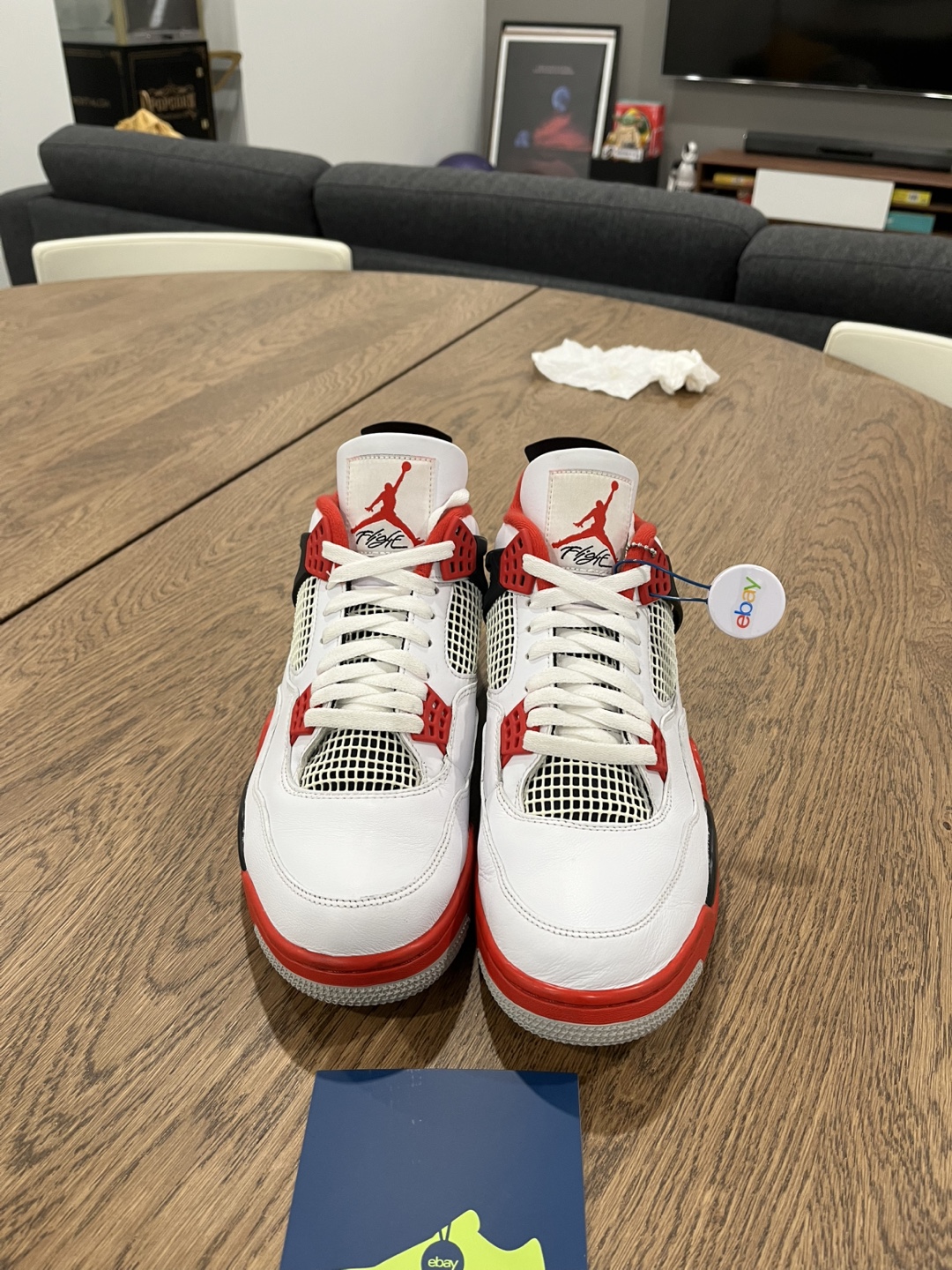 Jordam 4 Fire Red Size 12 - photo 2