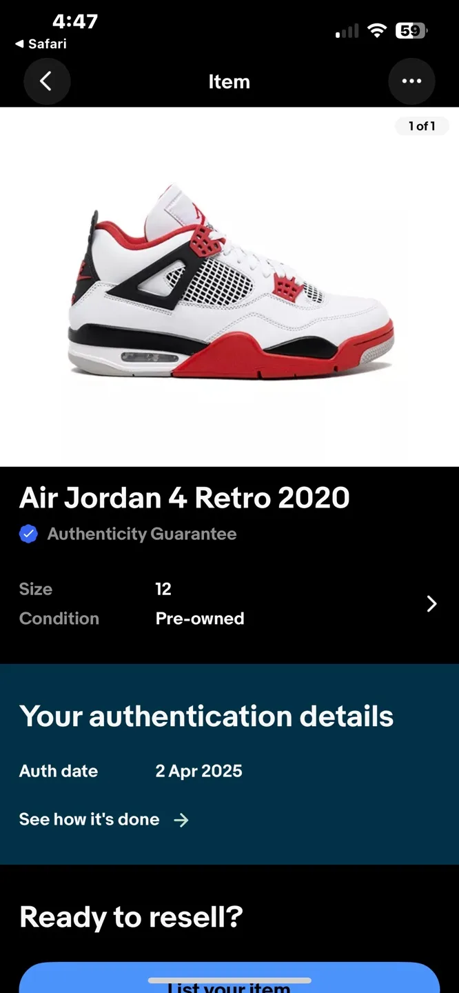 Jordam 4 Fire Red Size 12 image indicator(8)