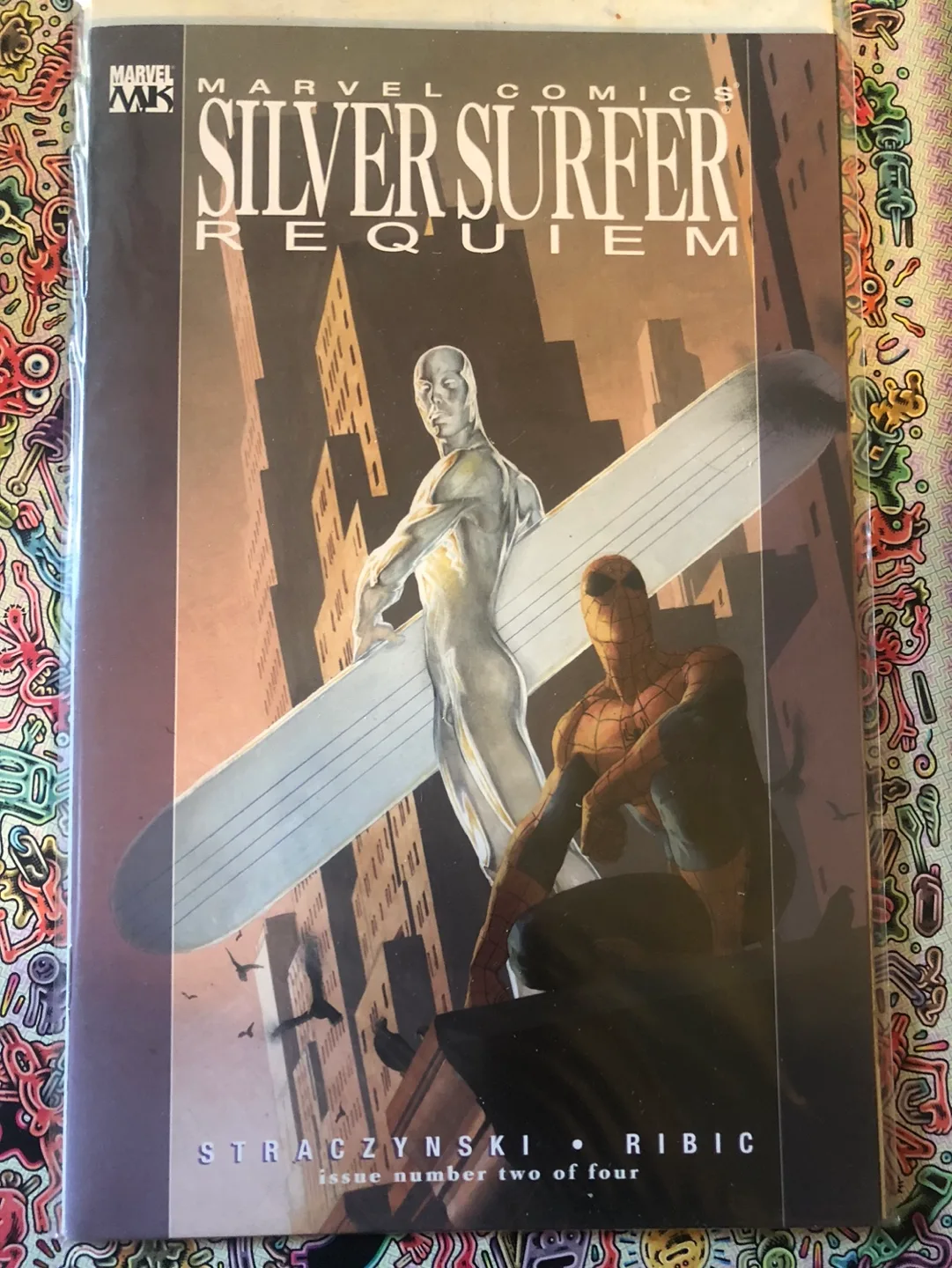 Silver surfer Requiem issues 1-4 image indicator(2)