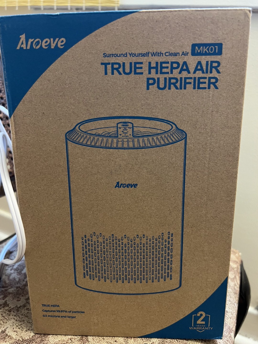Aroeve MK01 True HEPA Air Purifier - photo 3