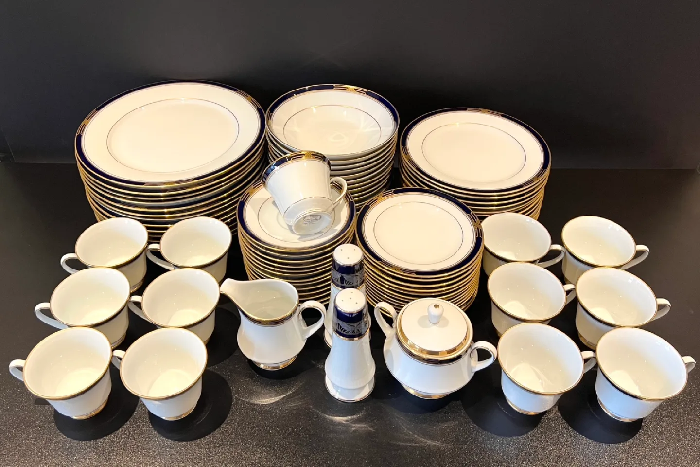 Rare Noritake Legacy Lake Worth China 13 Settings image indicator(3)