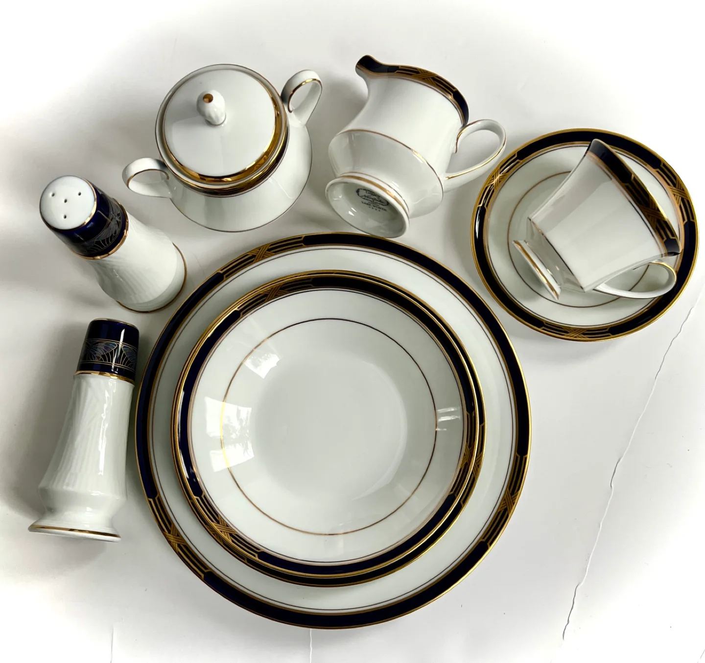 Rare Noritake Legacy Lake Worth China 13 Settings image indicator(7)