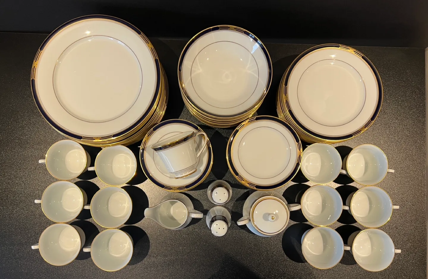Rare Noritake Legacy Lake Worth China 13 Settings image indicator(8)