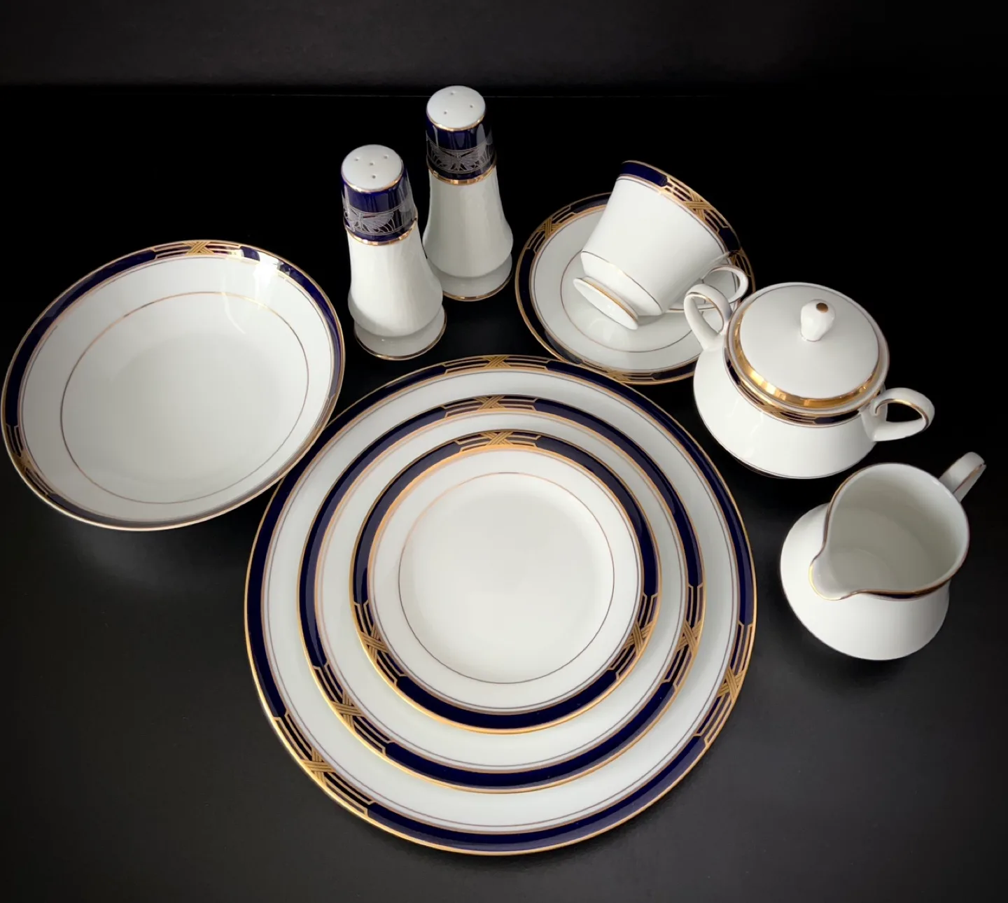 Rare Noritake Legacy Lake Worth China 13 Settings image indicator(9)