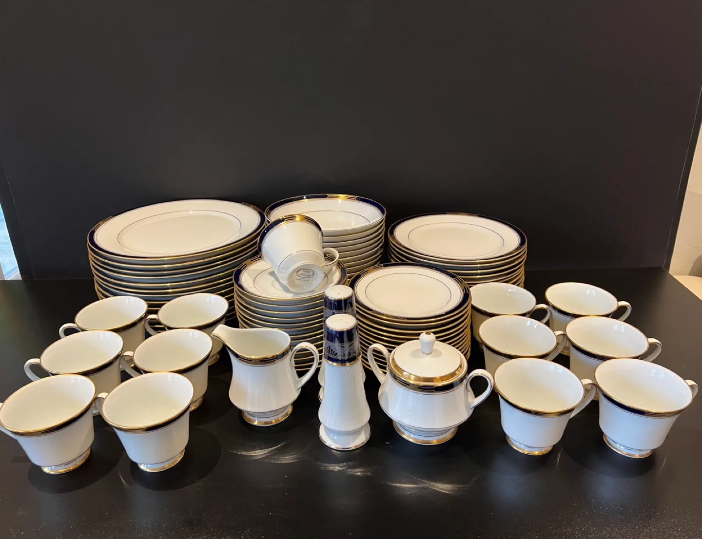 Rare Noritake Legacy Lake Worth China 13 Settings image indicator(10)