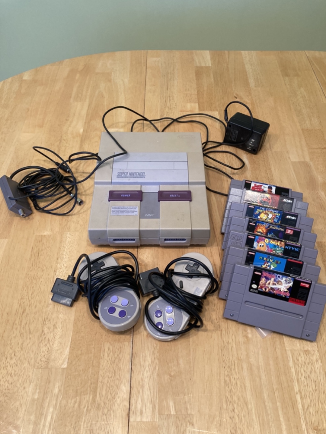 Super Nintendo (1990’s) & Games