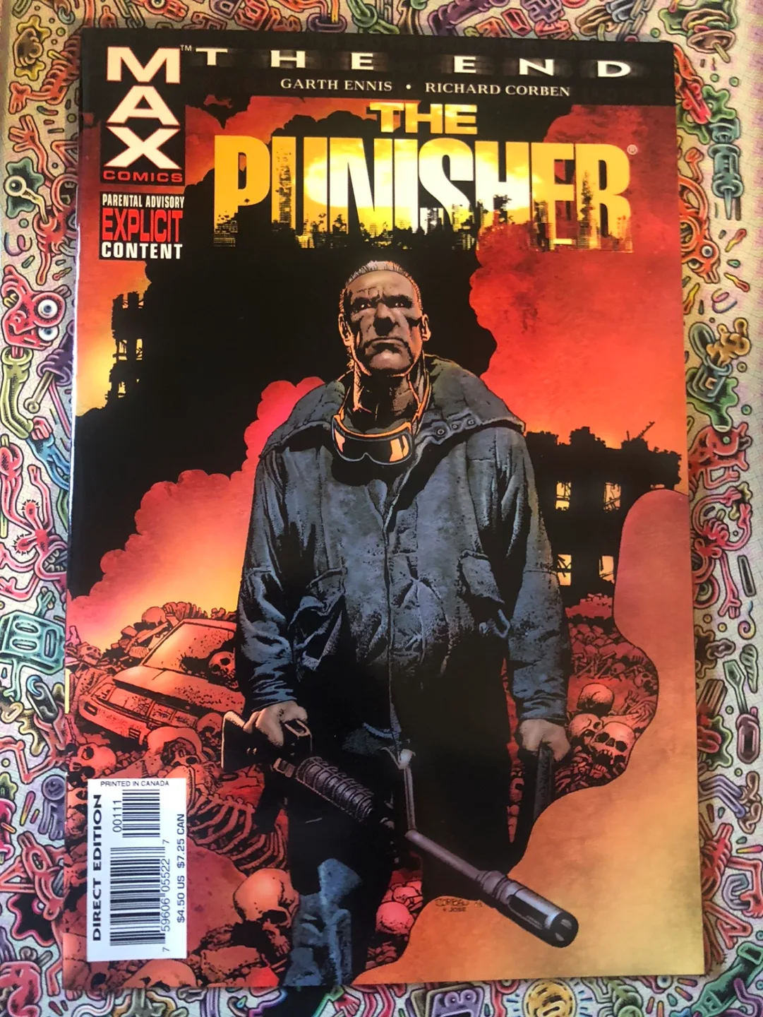 Punisher War Journal 1-2, 6-7, The End - key issues image indicator(5)