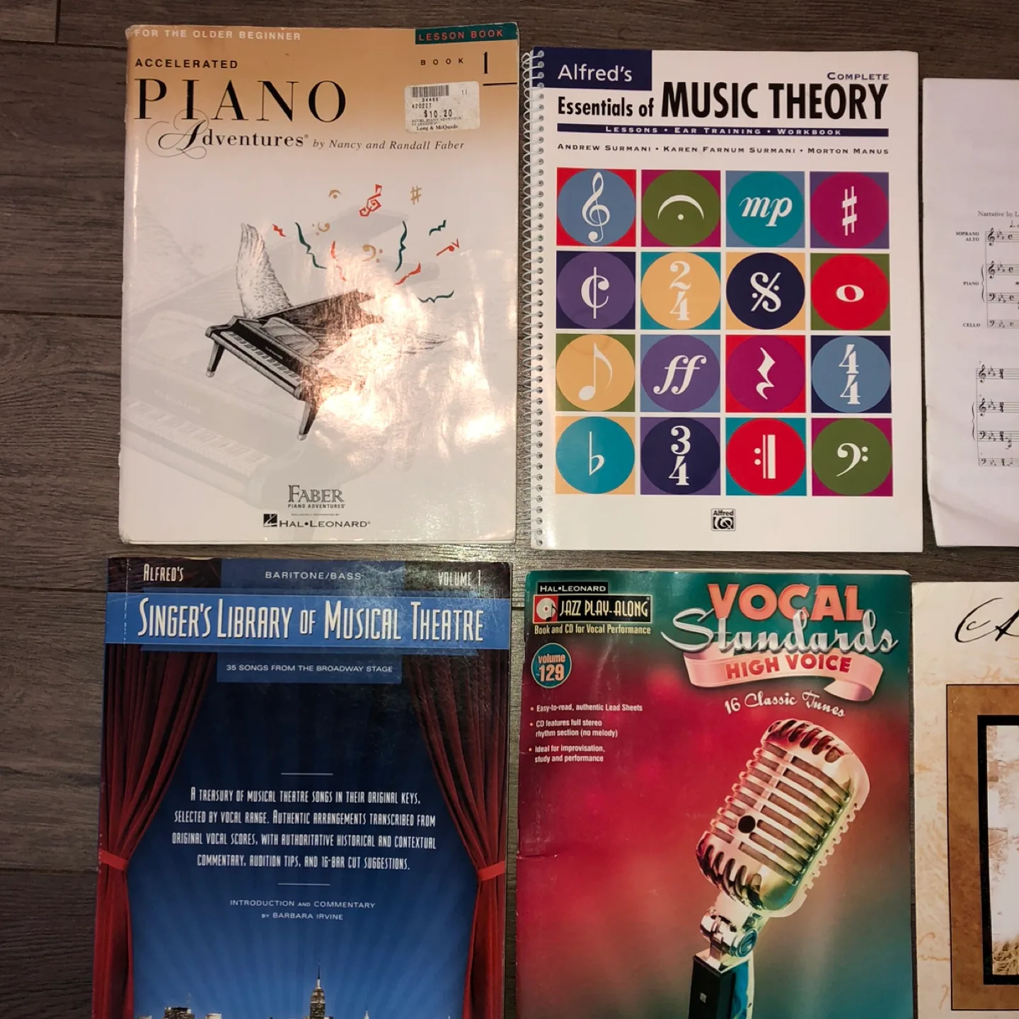 Sheet Music Assortment image indicator(2)