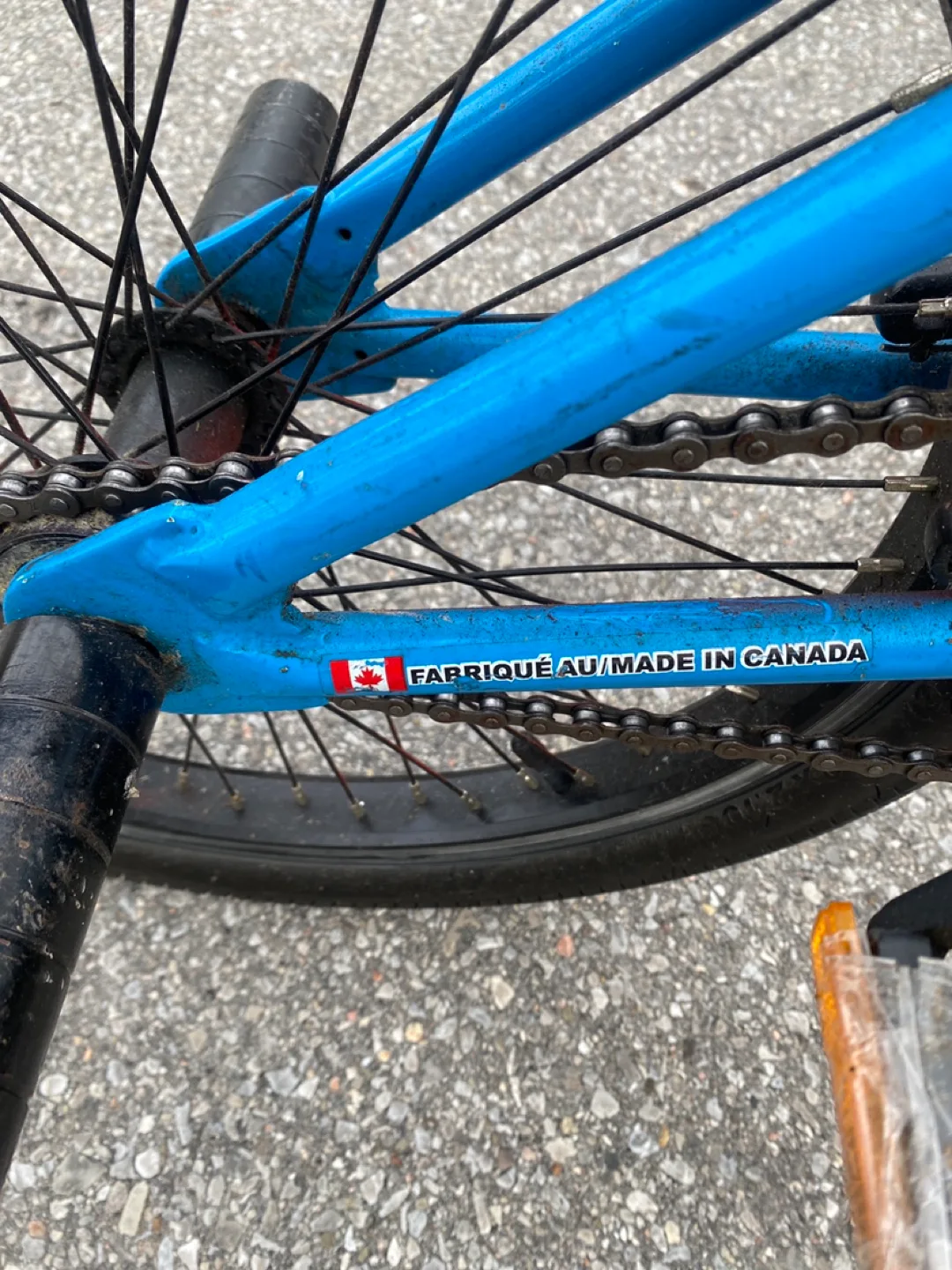 Diamondback Blue BMX Bike. Open for anyone who wants to buy. image indicator(7)