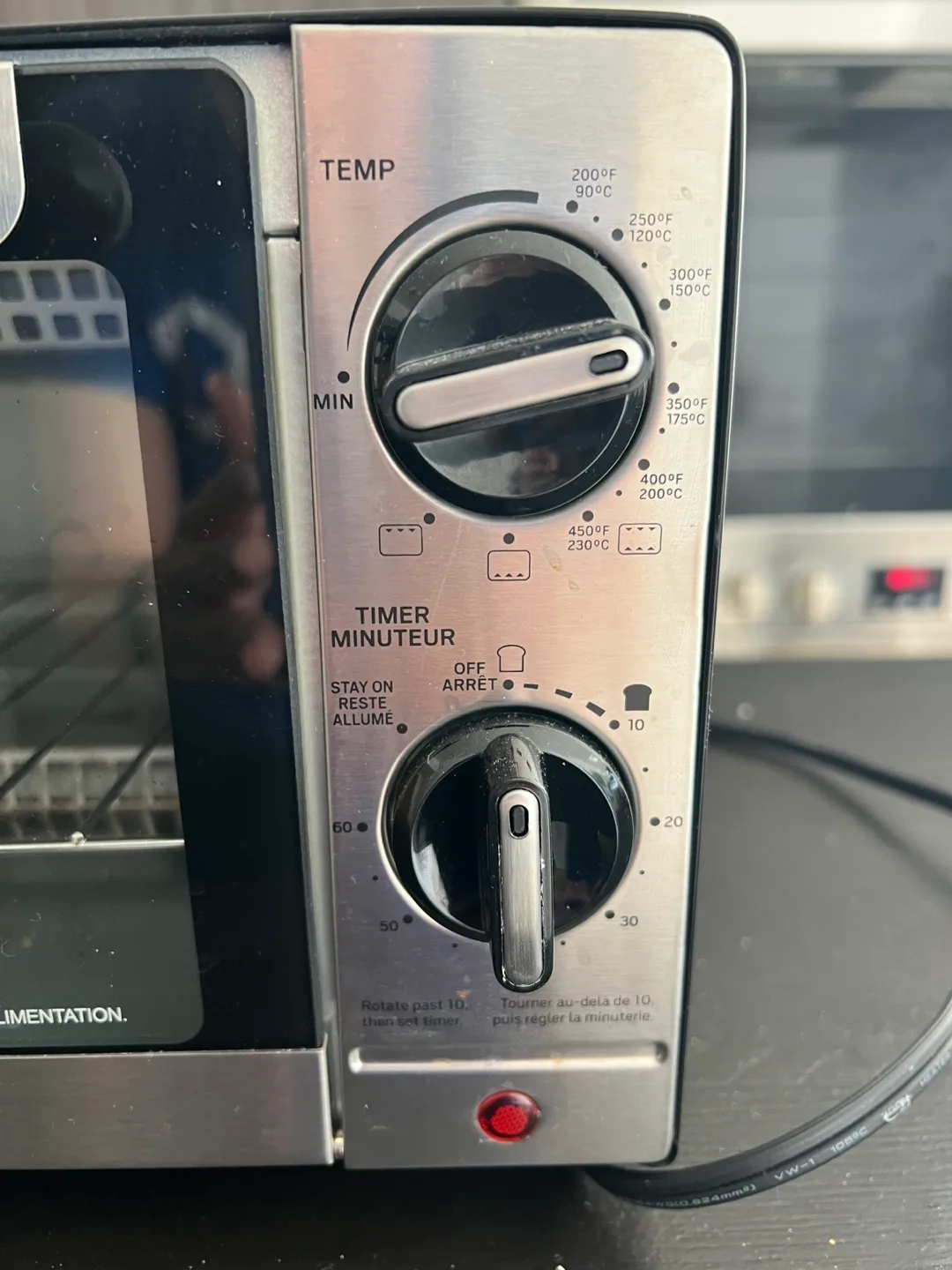 Master Chef Compact Toaster Oven image indicator(2)