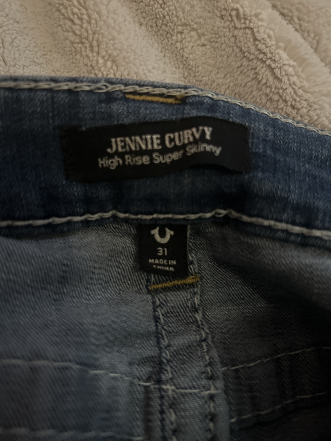 True Religion Jennie Curvy  Skinny Jeans - Size 31 - photo 3