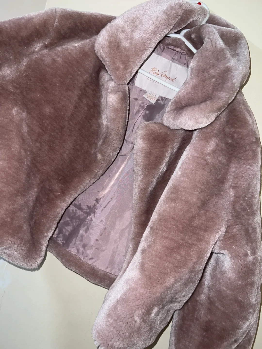 Mauve Faux Fur Jacket image indicator(3)
