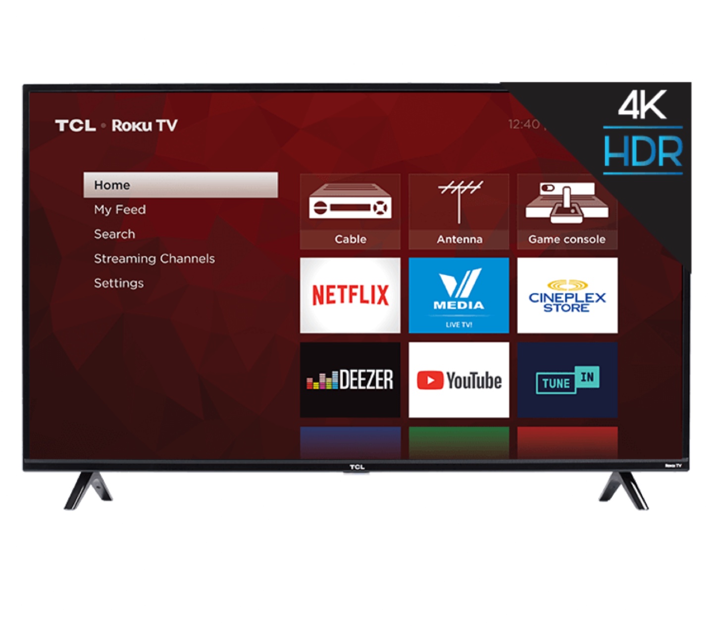 TCL Roku TV - 4K HDR Smart TV
