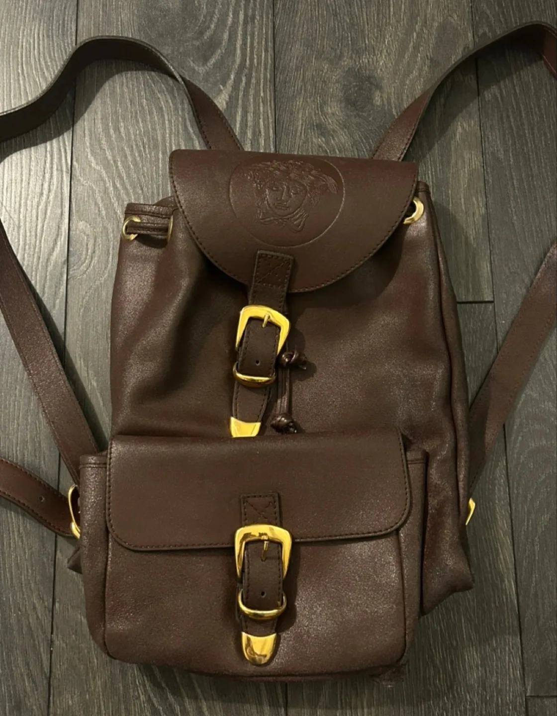 Versace Leather Backpack image indicator(2)