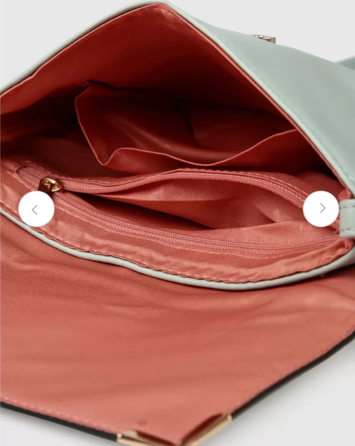 Caprese sage green crossbody bag image indicator(3)