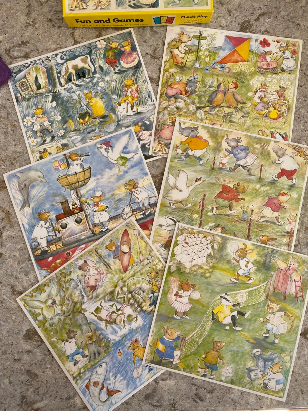 Vintage Child's Play Fun and Games Lotto Game by Frank Endersby image indicator(2)