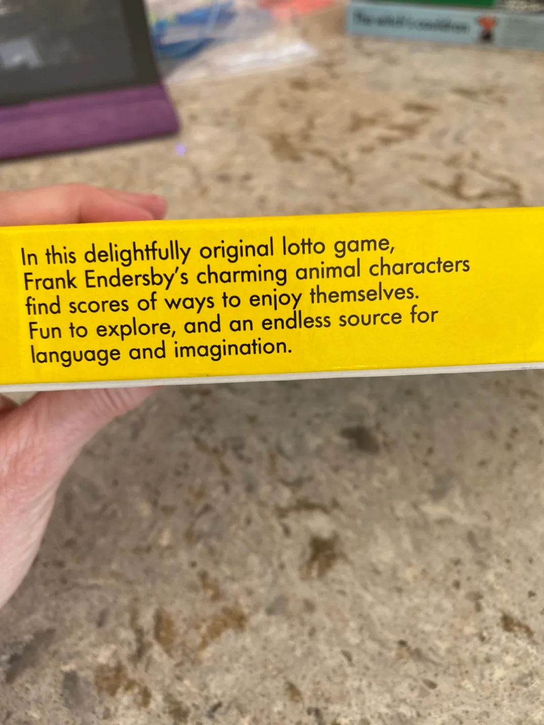 Vintage Child's Play Fun and Games Lotto Game by Frank Endersby image indicator(5)