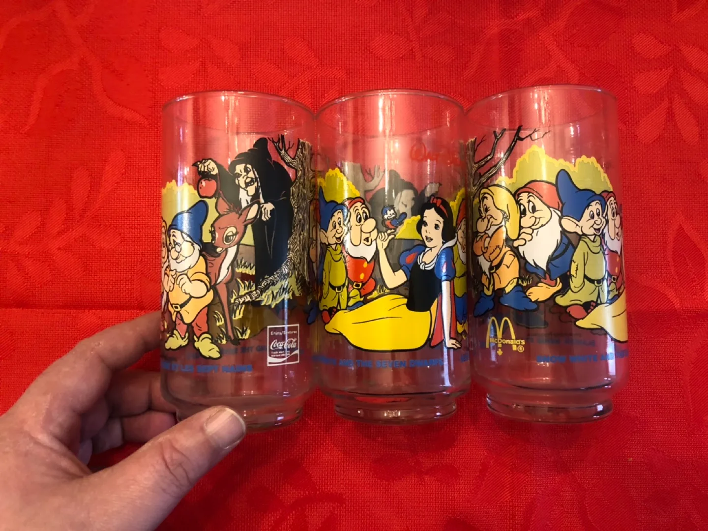 McDonalds Glasses Disney 80’s Vintage image indicator(2)