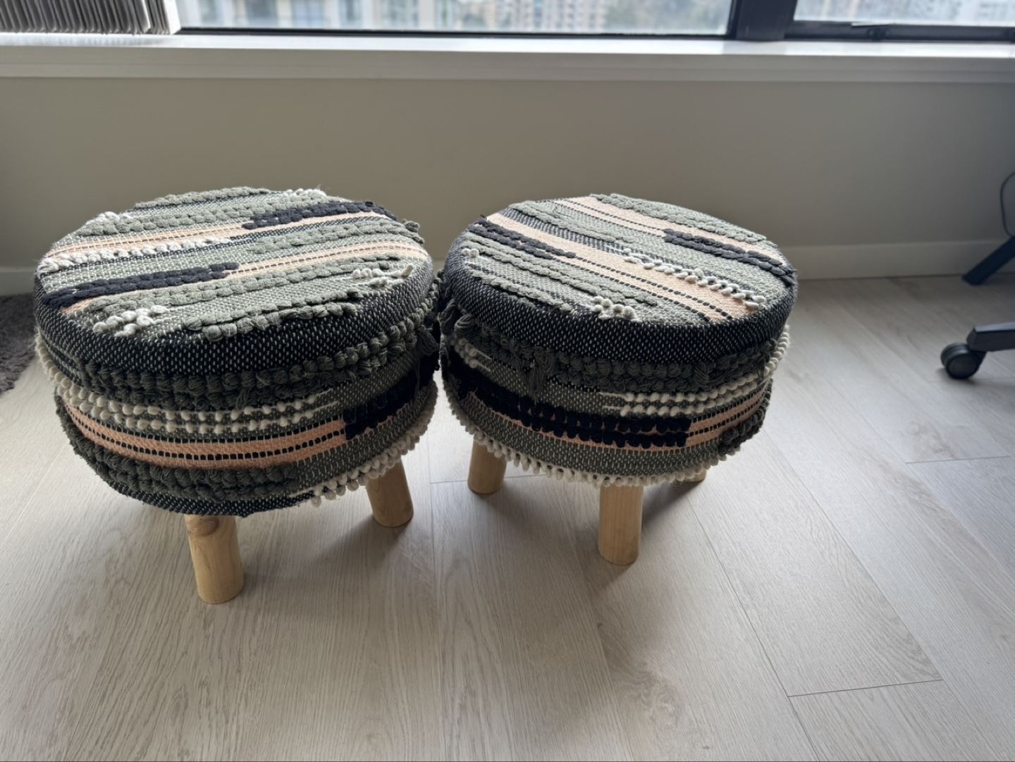 Bohemian Style Woven Footstool - photo 4